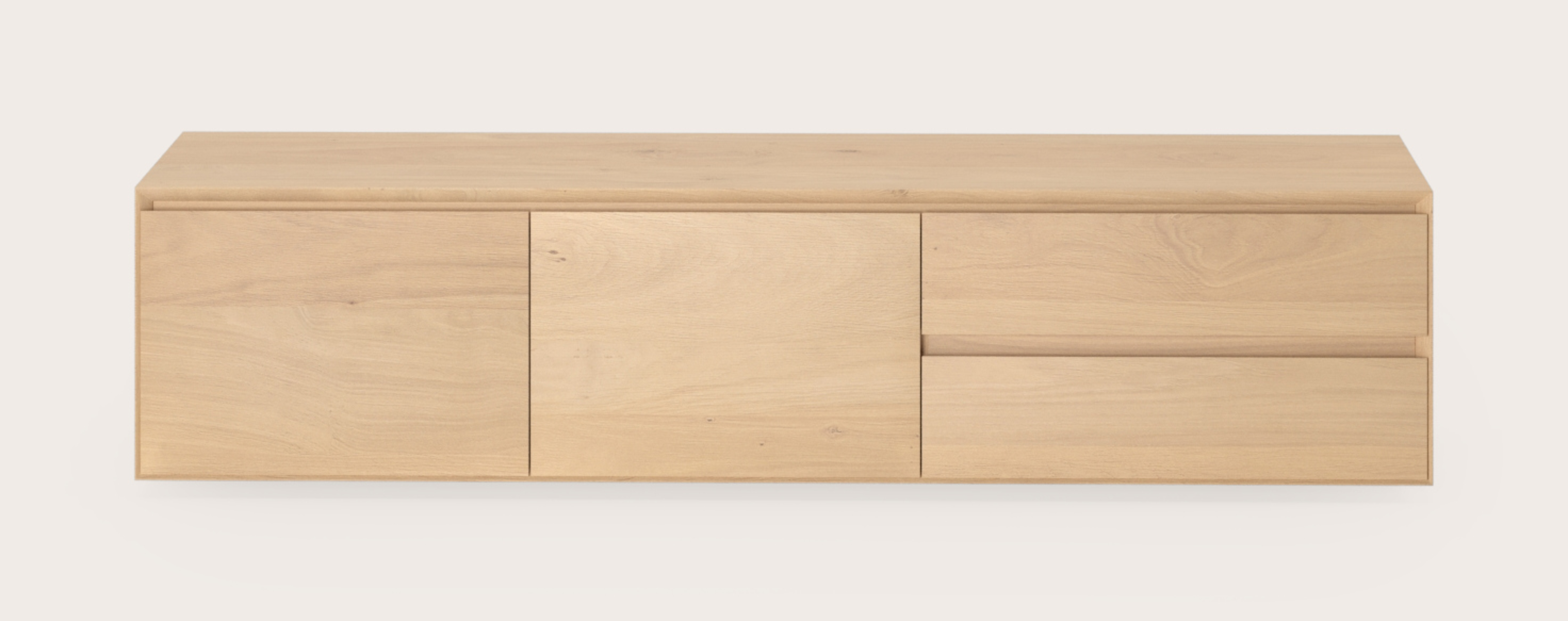 Arno tv-meubel in natuurkleurige eik 150 x 45 cm