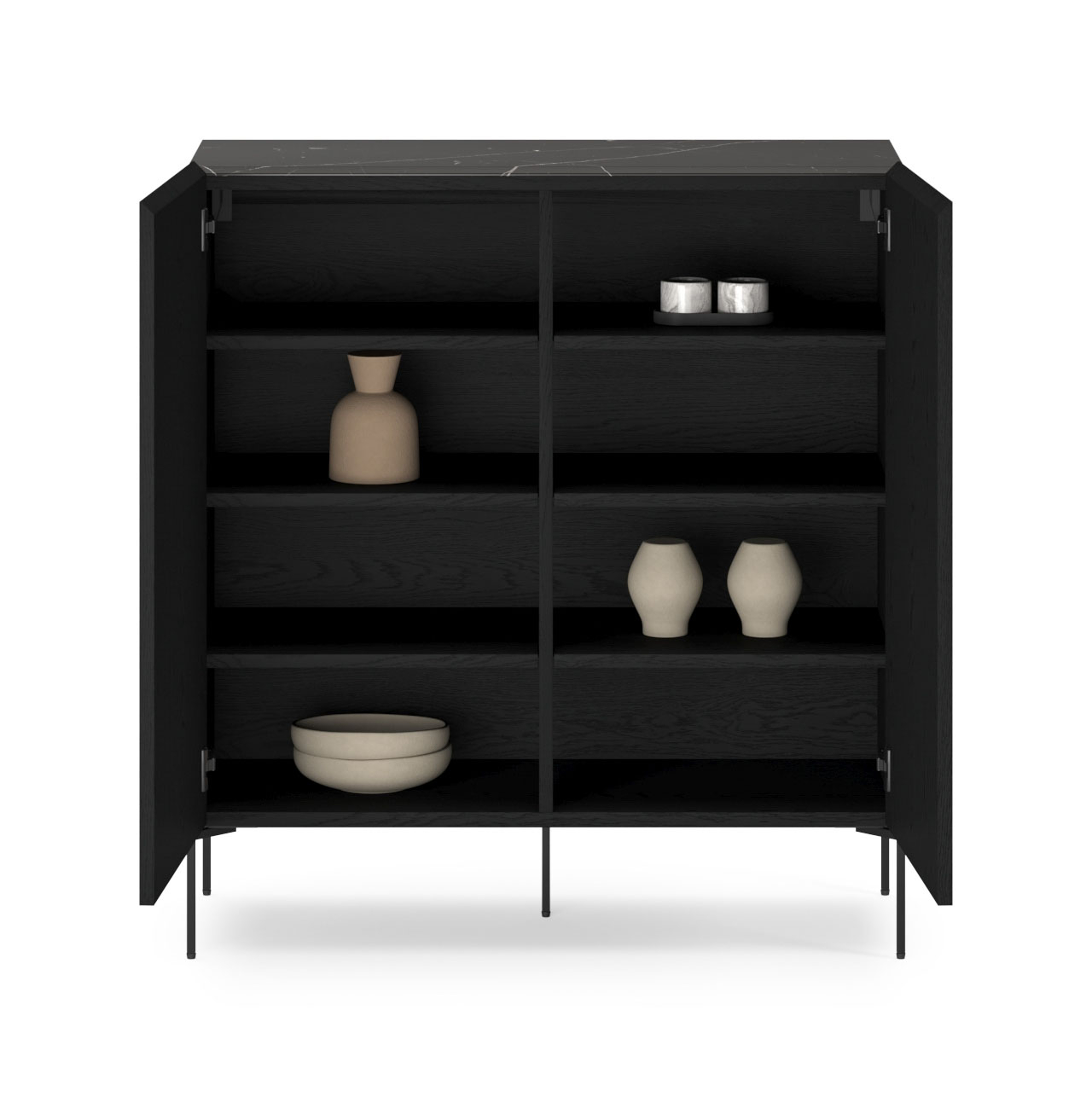 GrivoloMarble_BlackOak_Sideboards