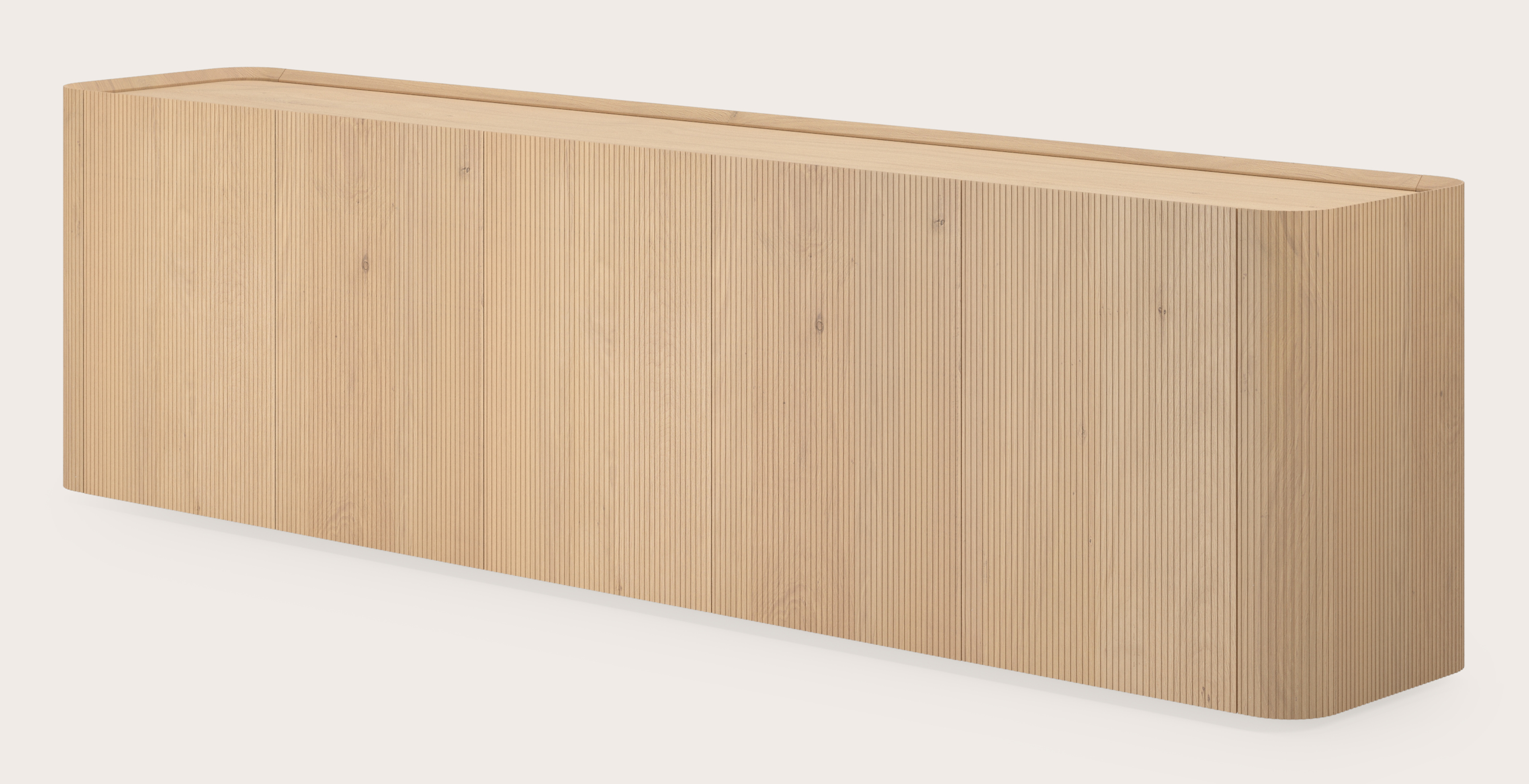 Grivato dressoir in natuurkleurige eik 249 x 45 cm