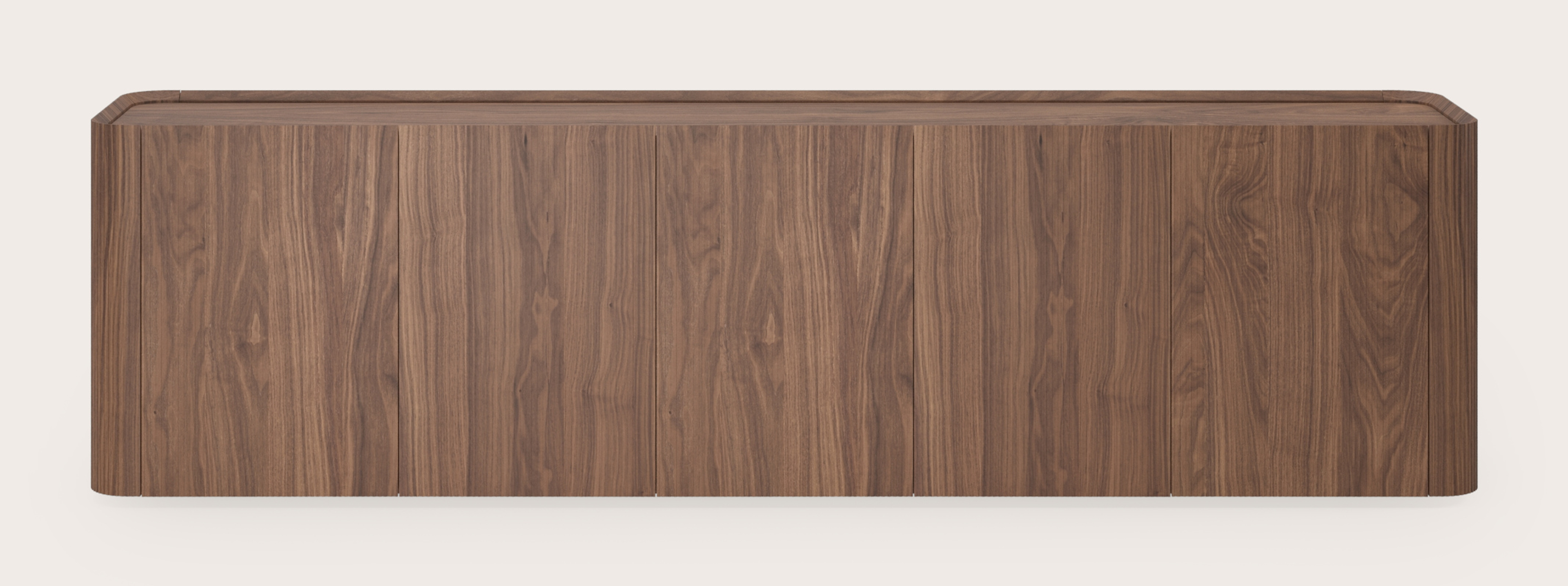 Grivato dressoir in walnoot 249 x 45 cm