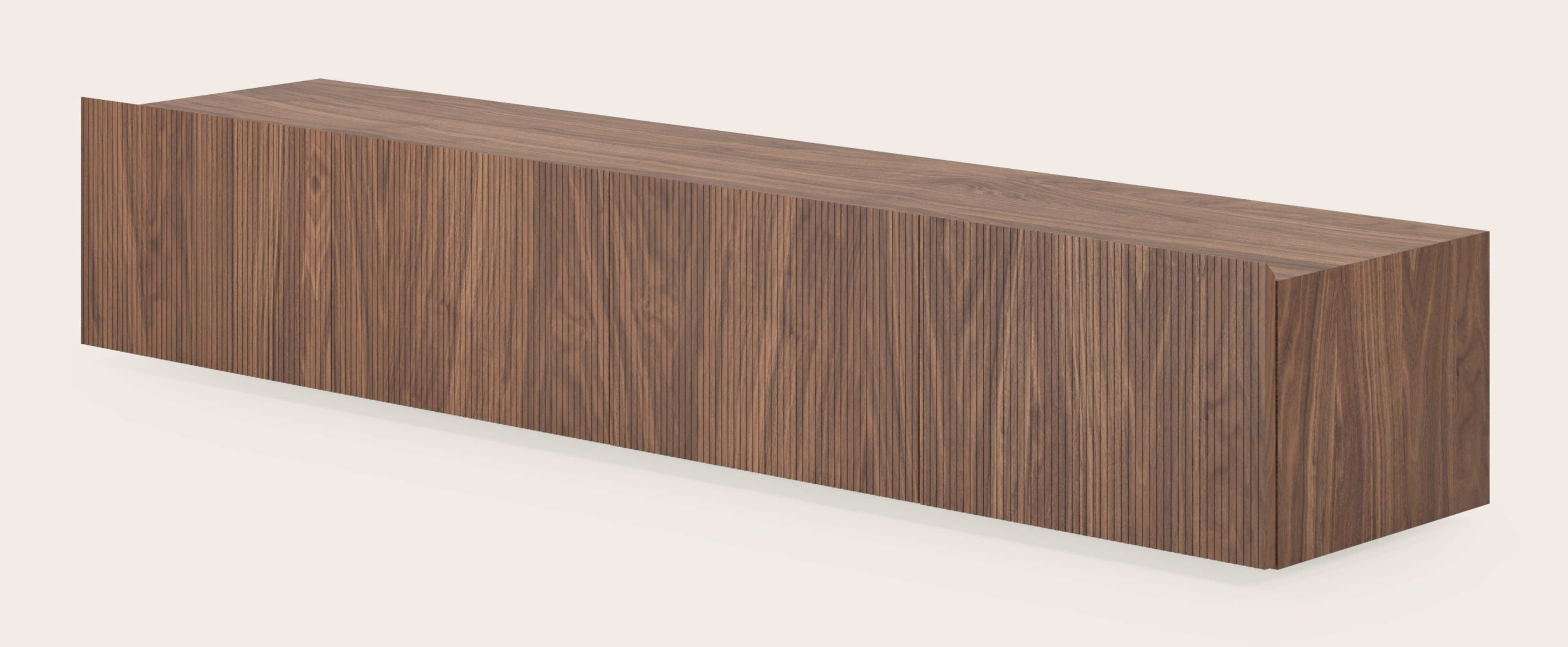 Grivolo tv-meubel in walnoot 199 x 45 cm