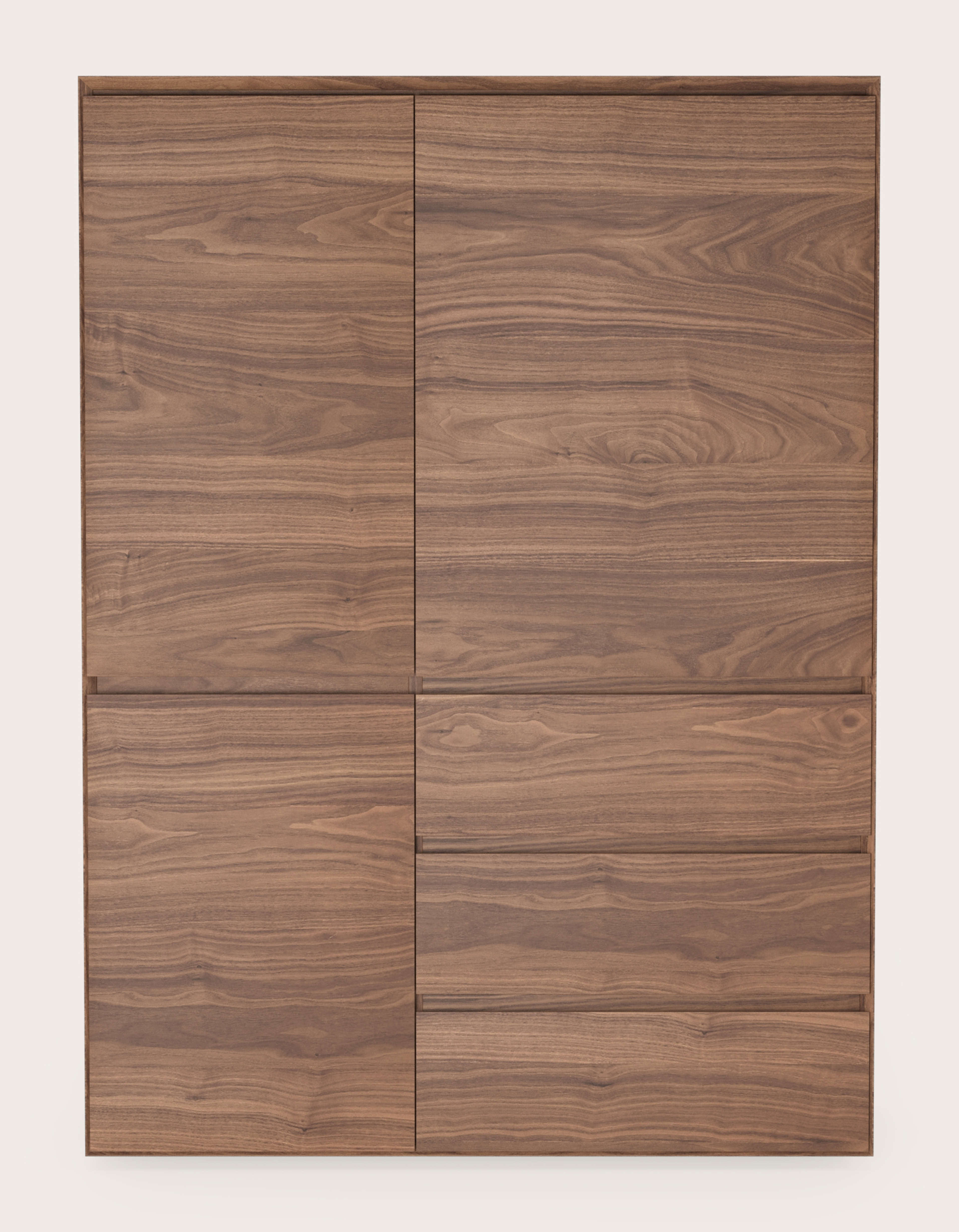 Arno barkast in walnoot 110 x 45 cm