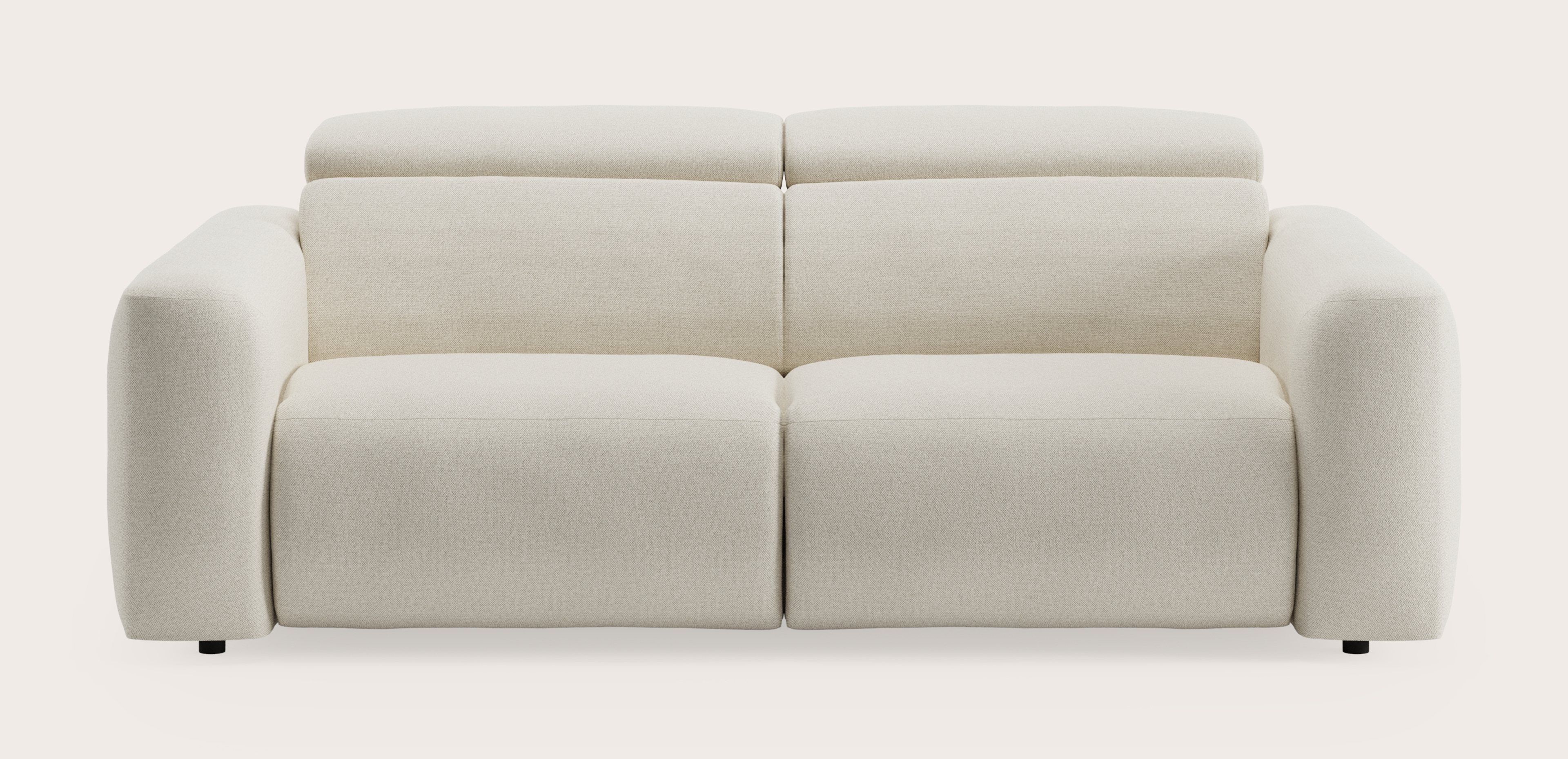 Lassa elektrische zetel 2 places en Brio tissu Linen