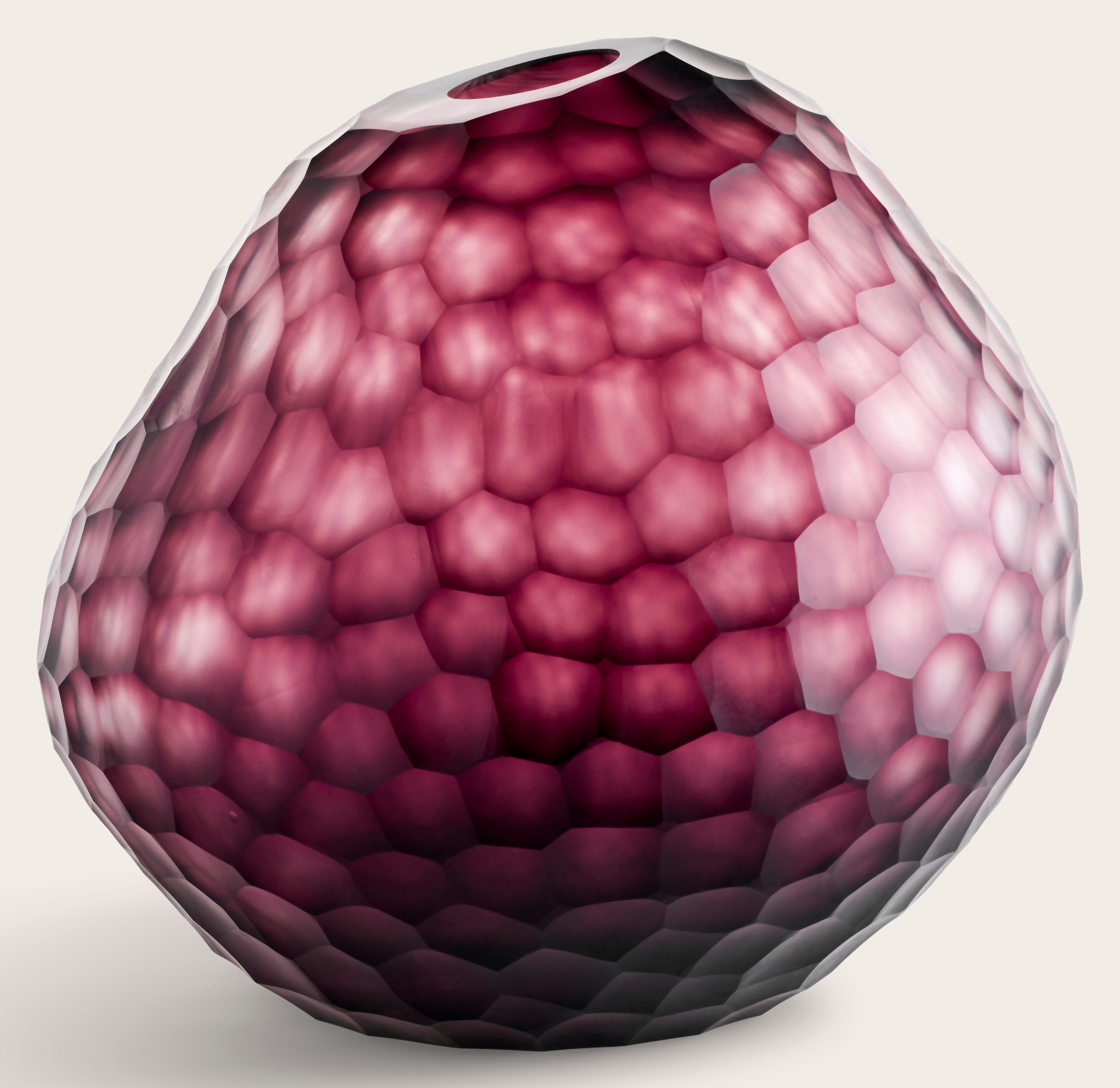 Lincoln vaas glas LILAC Ø24xH21cm
