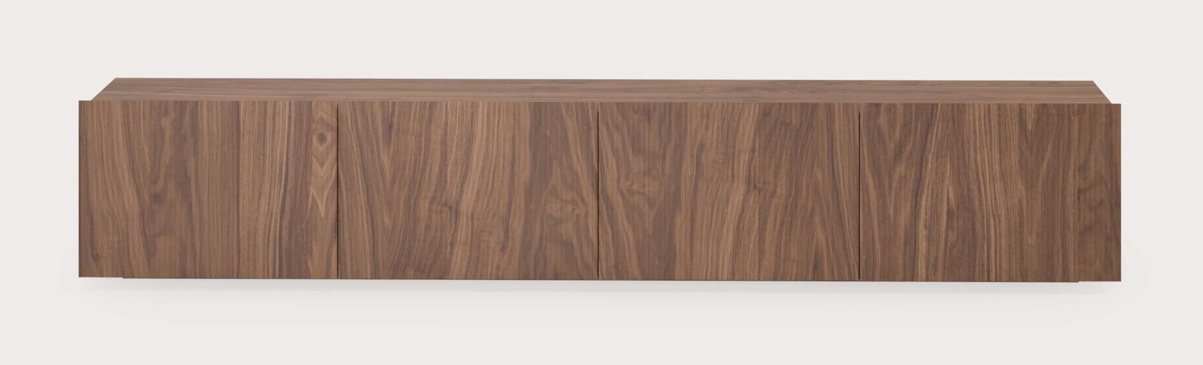 Grivolo tv-meubel in walnoot 199 x 45 cm