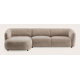 Canapé d'angle 4 places avec chaise longue XL gauche