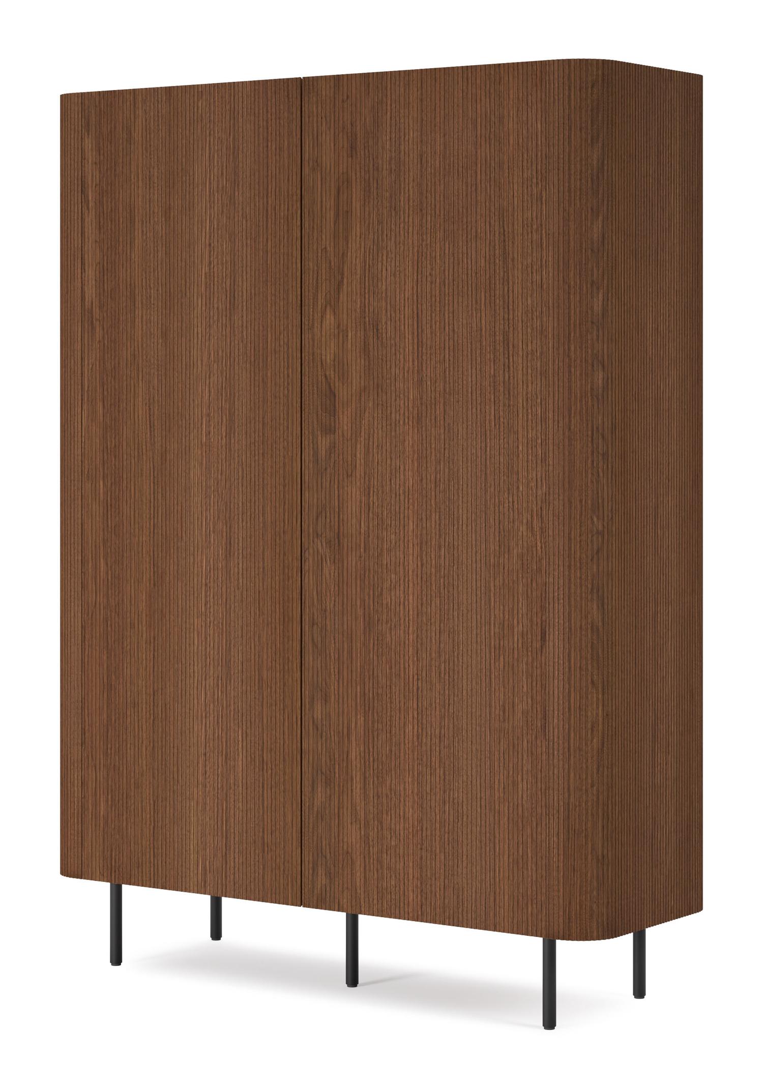 Giantex Floor wine rack with 5 levels, independent bar cabinet with 2 bottle holders and 4 rows of cup holders, 100 x 35 x 101 cm