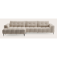 Canapé d'angle L 5 places avec chaise longue XL gauche