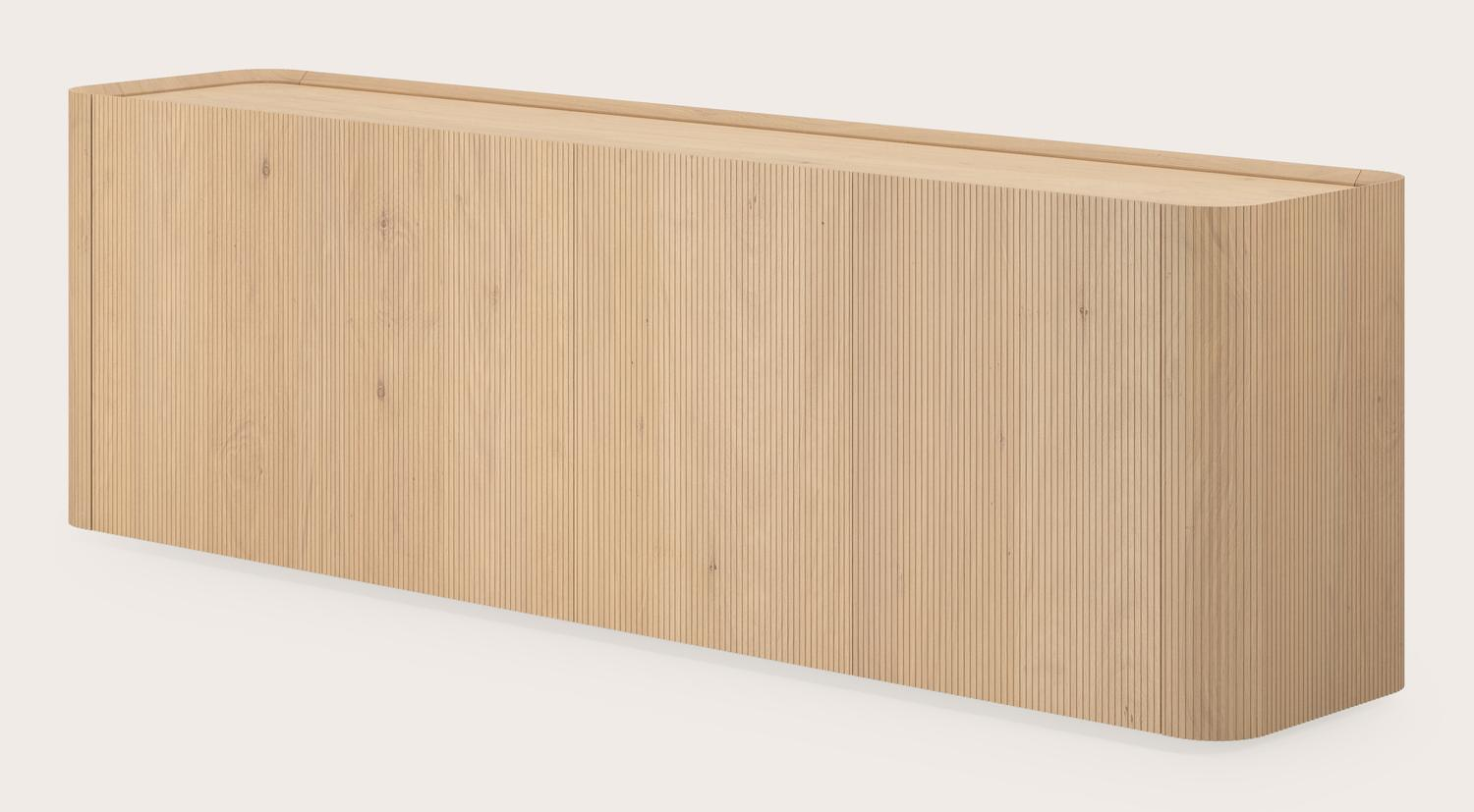 Grivato dressoir in natuurkleurige eik 219 x 45 cm