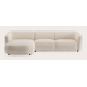 Canapé d'angle 4 places avec chaise longue XL gauche