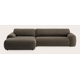 Canapé d'angle L 4 places avec chaise longue XL (long) gauche