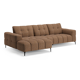 Canapé d'angle L 3,5 places avec chaise longue gauche