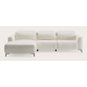 Canapé d'angle L 4,5 places chaise longue gauche, élement médian et droite éléctrique 
