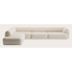 Canapé d'angle L 5,5 places avec extrémité ouverte gauche