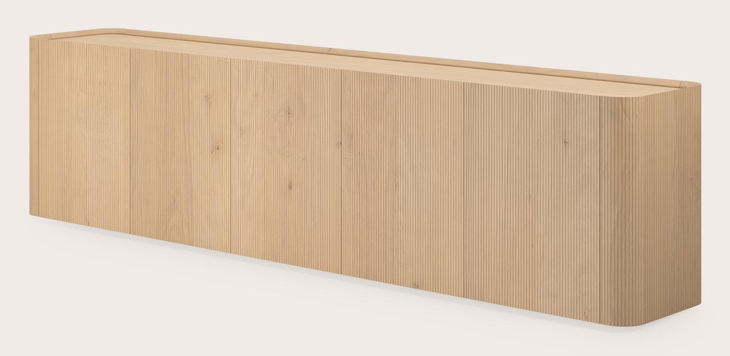 Grivato dressoir in natuurkleurige eik 269 x 45 cm