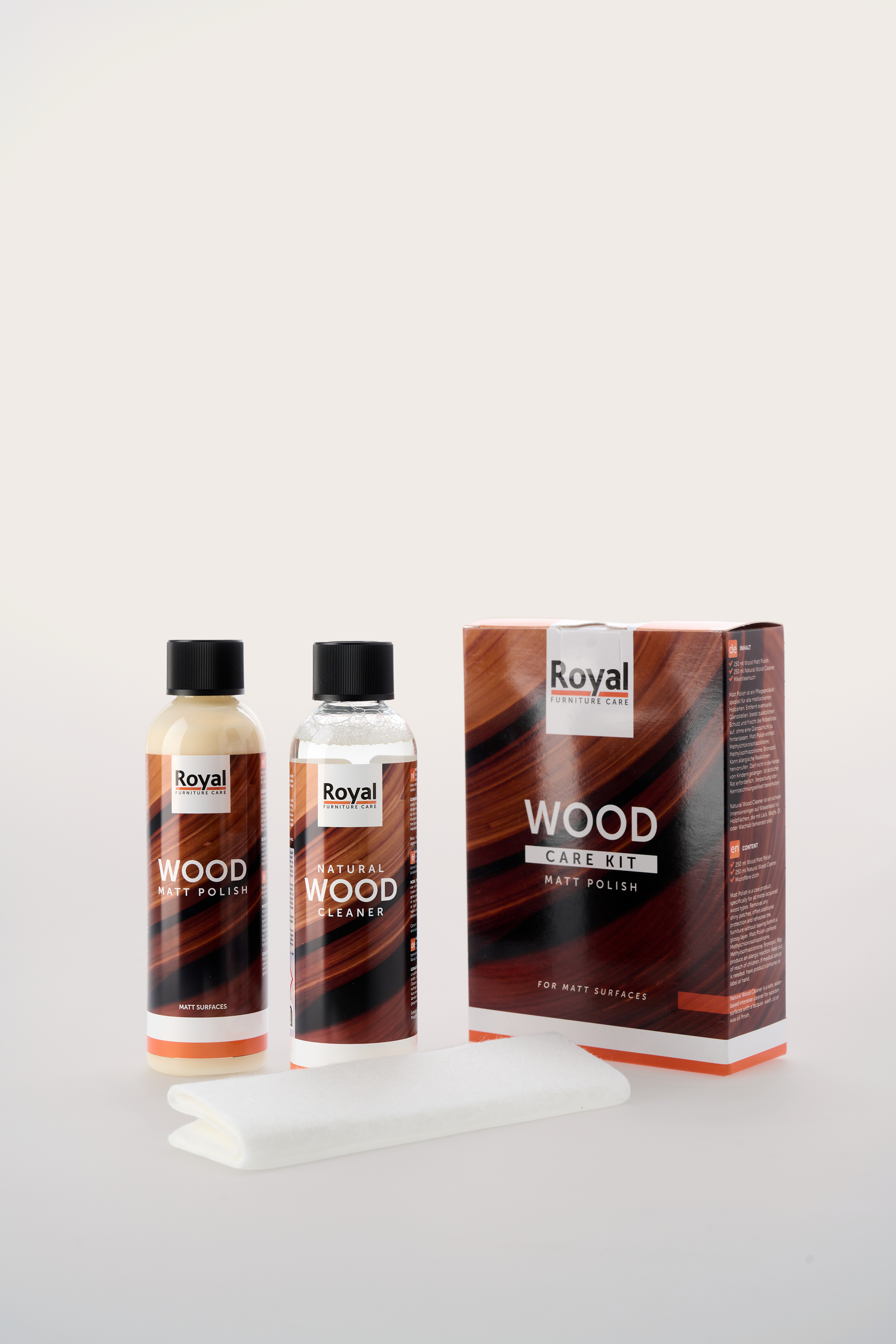 ROYAL Wood Care Kit Mat polish
