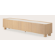 Ronde houten poten