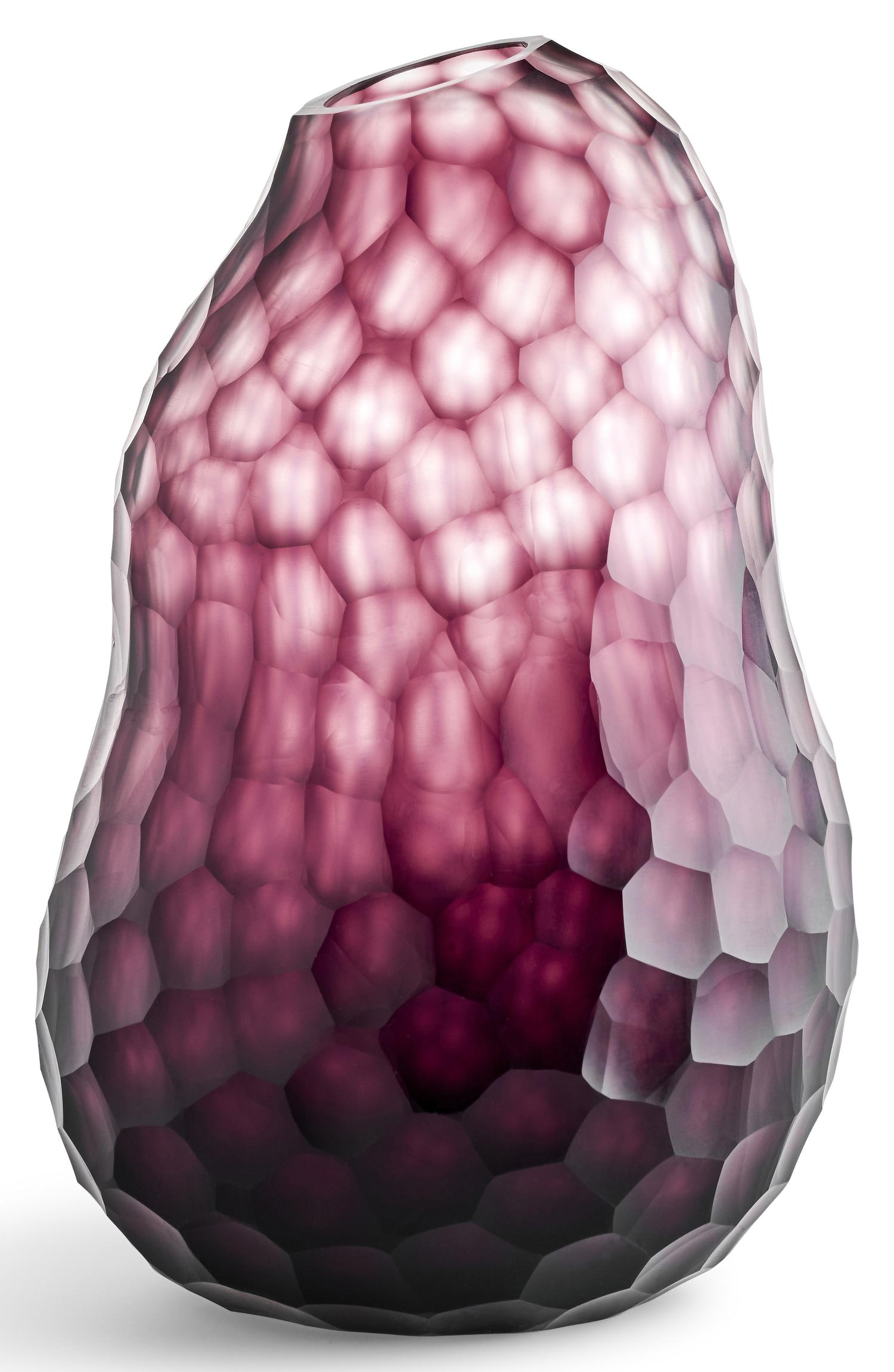 Lincoln vaas glas LILAC Ø19xH29cm