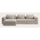 Canapé d'angle L 4 places avec chaise longue XL (long) gauche